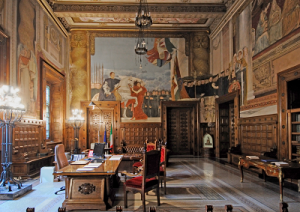 Ministero Giustizia Palazzo Piacentini Studio del Ministro